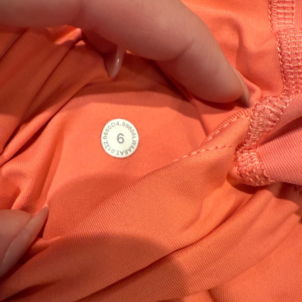 Lululemon coral Hotty Hot Tennis Skirt - Picture 9 of 10